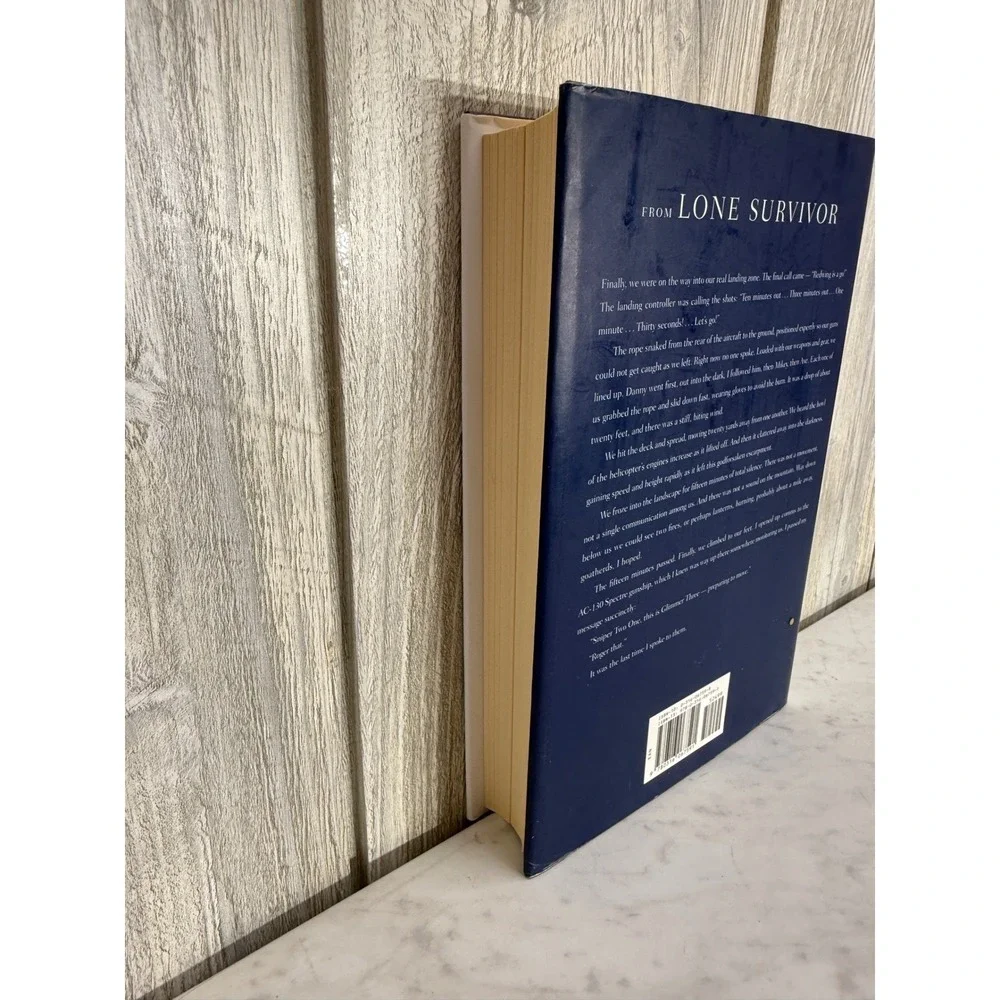 Lone Survivor Marcus Luttrell Hardcover Military Non-Fiction Navy SEAL Team 10
